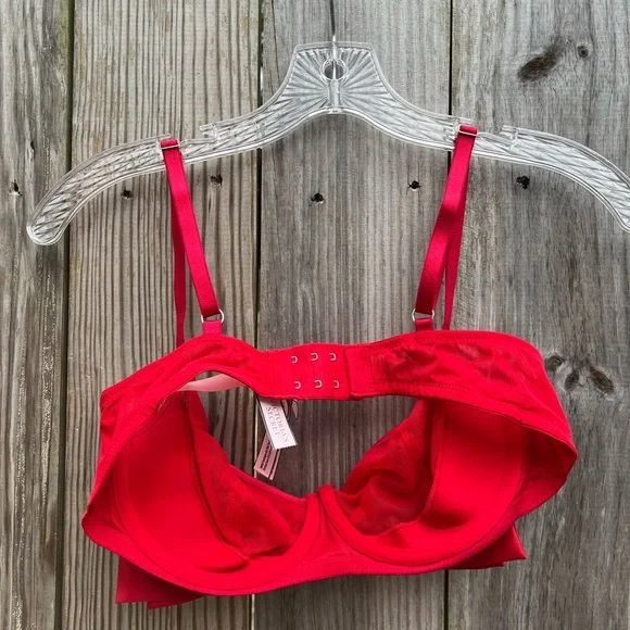 NWT VICTORIA'S SECRET DREAM ANGELS Wicked Bow Balconette Bra 36C - Picture 9 of 9